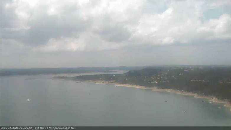 Lake Travis webcam, April 30, 2022 3:00 PM CT
