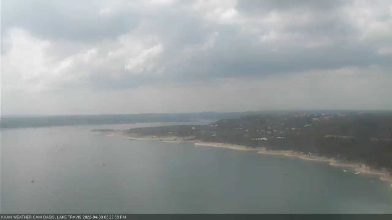 Lake Travis webcam, April 30, 2022 3:25 PM CT