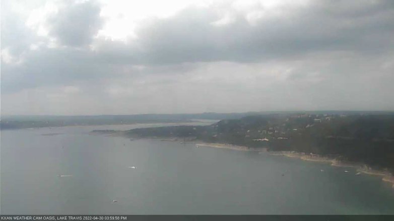 Lake Travis webcam, April 30, 2022 4:00 PM CT