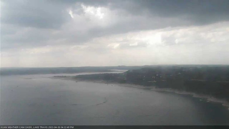 Lake Travis webcam, April 30, 2022 4:25 PM CT