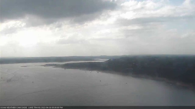 Lake Travis webcam, April 30, 2022 5:00 PM CT