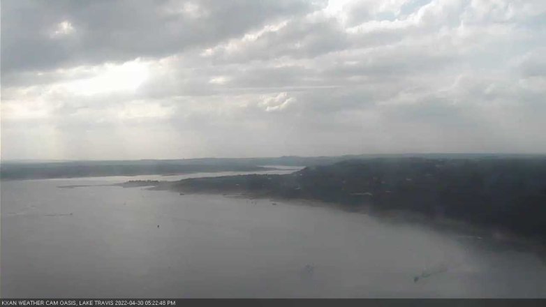 Lake Travis webcam, April 30, 2022 5:25 PM CT