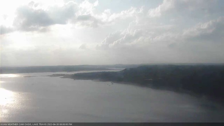 Lake Travis webcam, April 30, 2022 6:00 PM CT