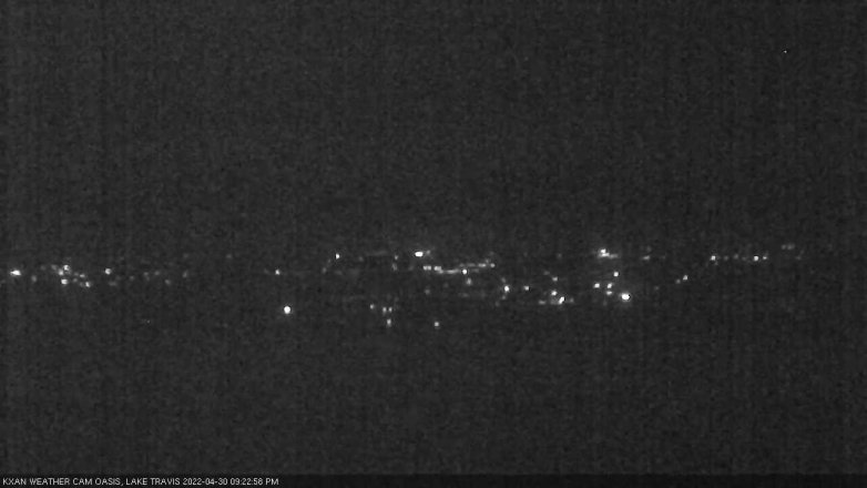 Lake Travis webcam, April 30, 2022 9:25 PM CT