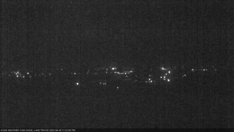 Lake Travis webcam, April 30, 2022 11:25 PM CT