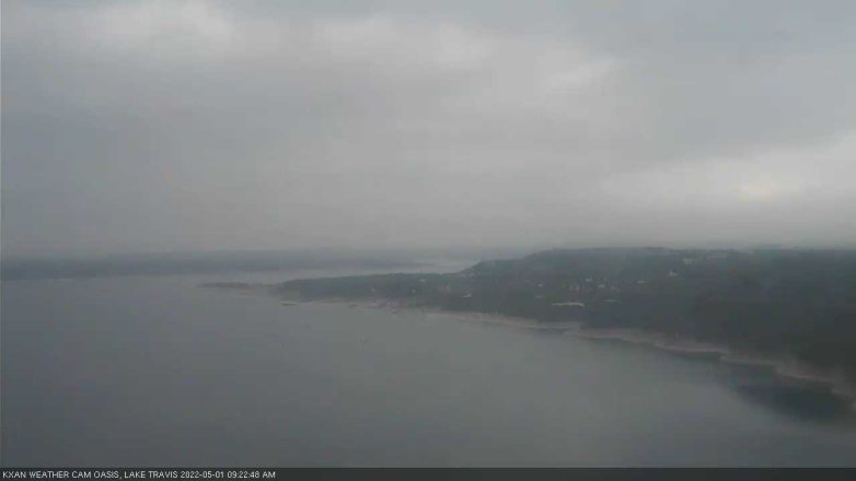 Lake Travis webcam, May 1, 2022 9:25 AM CT