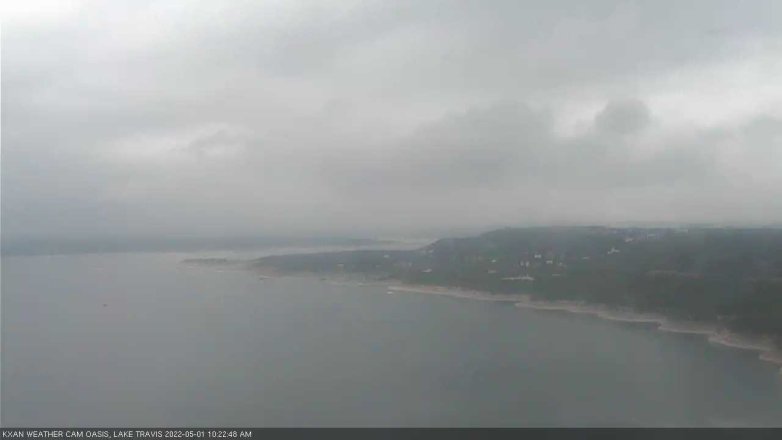 Lake Travis webcam, May 1, 2022 10:25 AM CT