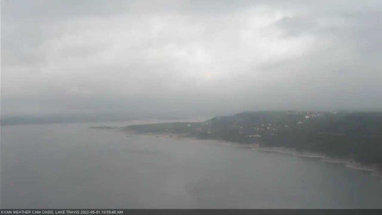 Lake Travis webcam, May 1, 2022 11:00 AM CT