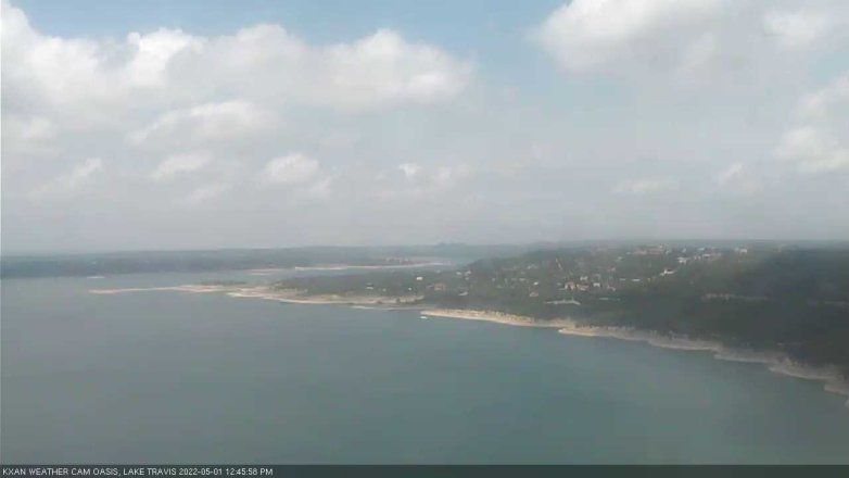 Lake Travis webcam, May 1, 2022 12:45 PM CT