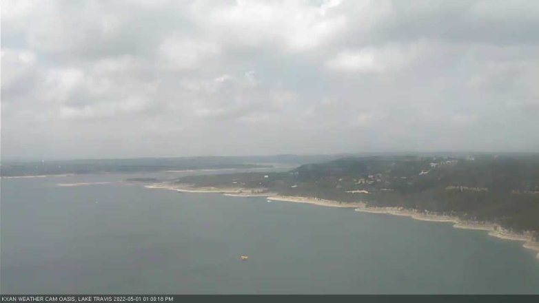 Lake Travis webcam, May 1, 2022 1:00 PM CT