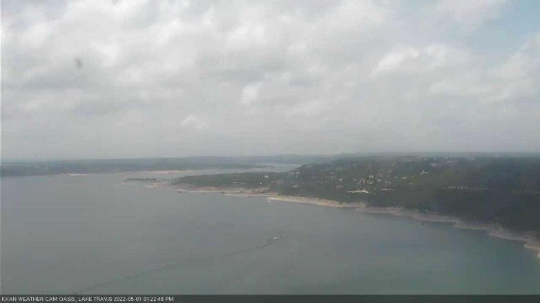 Lake Travis webcam, May 1, 2022 1:25 PM CT