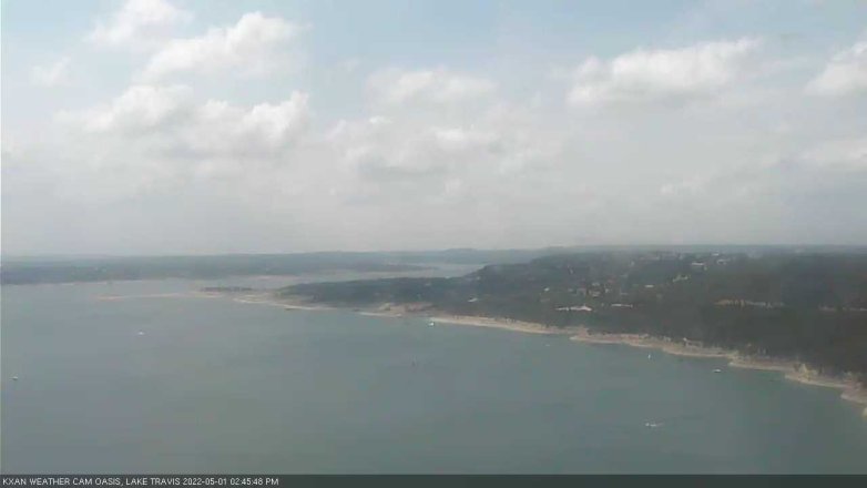 Lake Travis webcam, May 1, 2022 2:45 PM CT