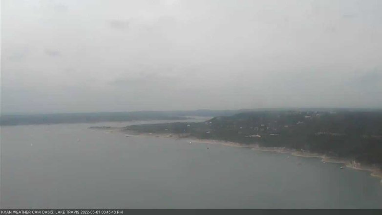 Lake Travis webcam, May 1, 2022 3:45 PM CT