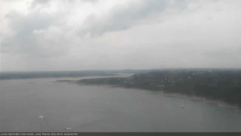 Lake Travis webcam, May 1, 2022 4:00 PM CT