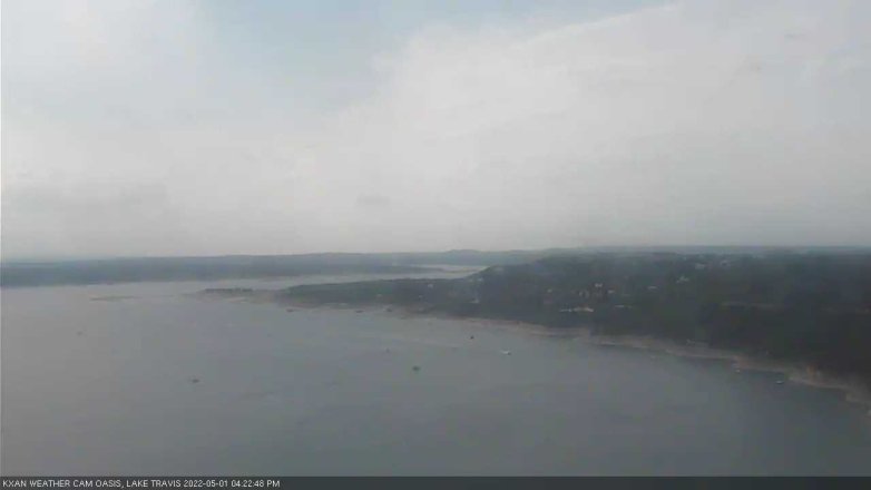Lake Travis webcam, May 1, 2022 4:25 PM CT