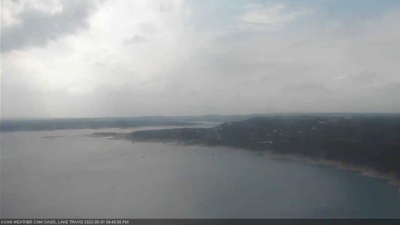 Lake Travis webcam, May 1, 2022 4:45 PM CT