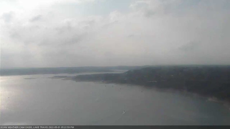 Lake Travis webcam, May 1, 2022 5:25 PM CT