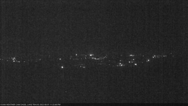 Lake Travis webcam, May 1, 2022 11:25 PM CT