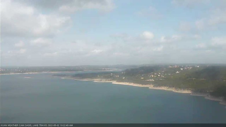 Lake Travis webcam, May 2, 2022 10:25 AM CT