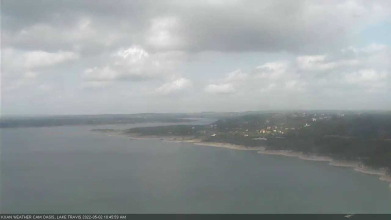 Lake Travis webcam, May 2, 2022 10:45 AM CT