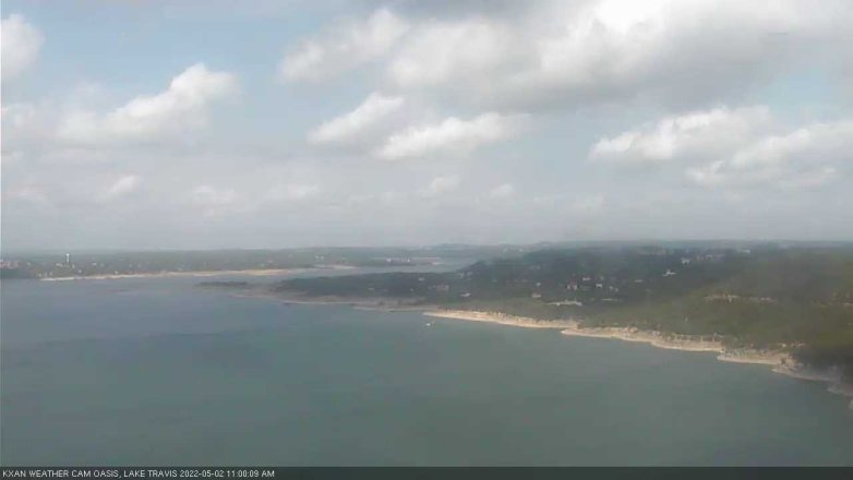 Lake Travis webcam, May 2, 2022 11:00 AM CT