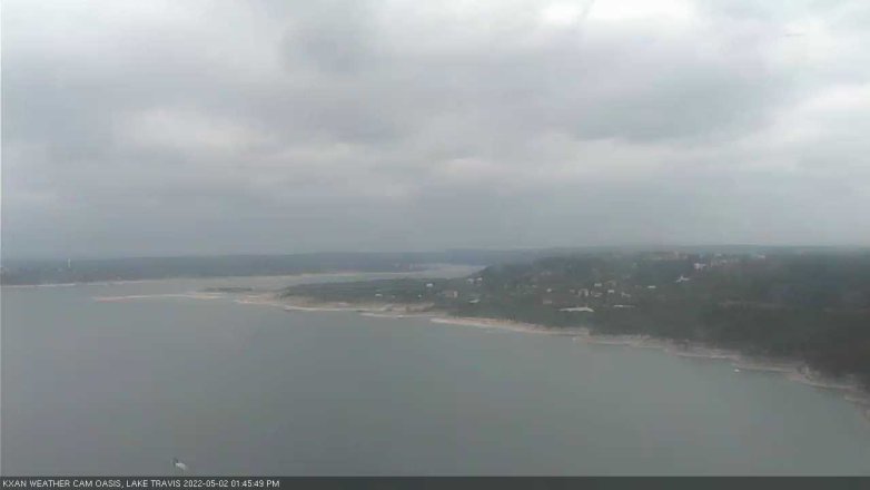 Lake Travis webcam, May 2, 2022 1:45 PM CT