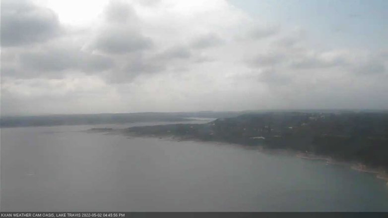 Lake Travis webcam, May 2, 2022 4:45 PM CT