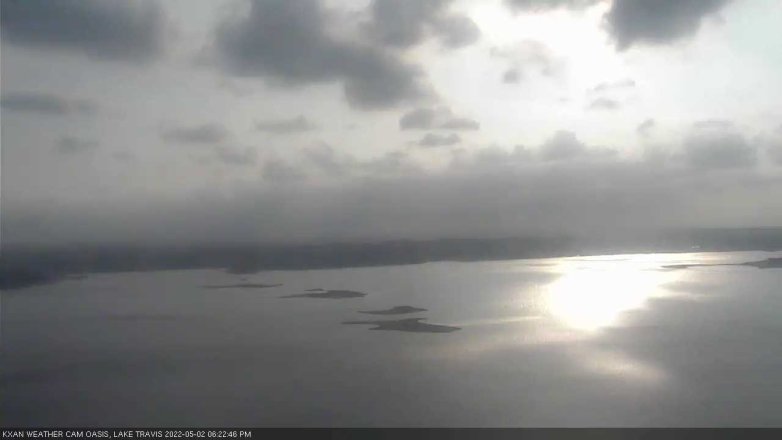 Lake Travis webcam, May 2, 2022 6:25 PM CT