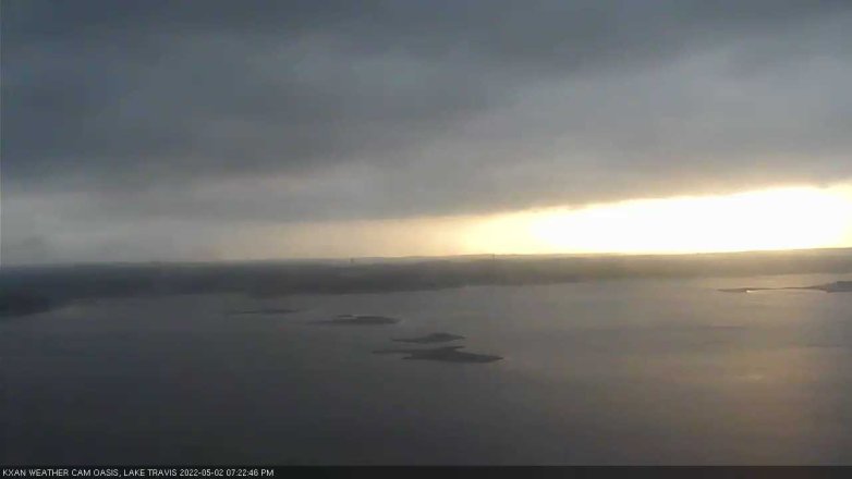 Lake Travis webcam, May 2, 2022 7:25 PM CT