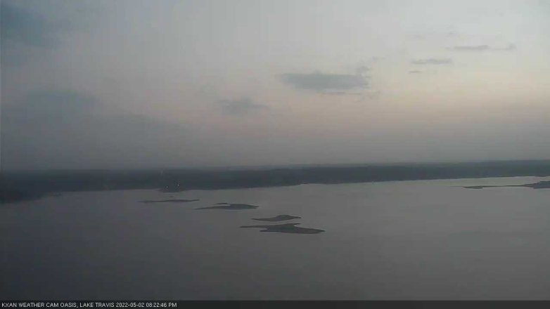 Lake Travis webcam, May 2, 2022 8:25 PM CT