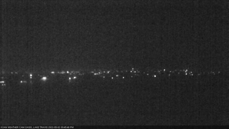 Lake Travis webcam, May 2, 2022 9:45 PM CT
