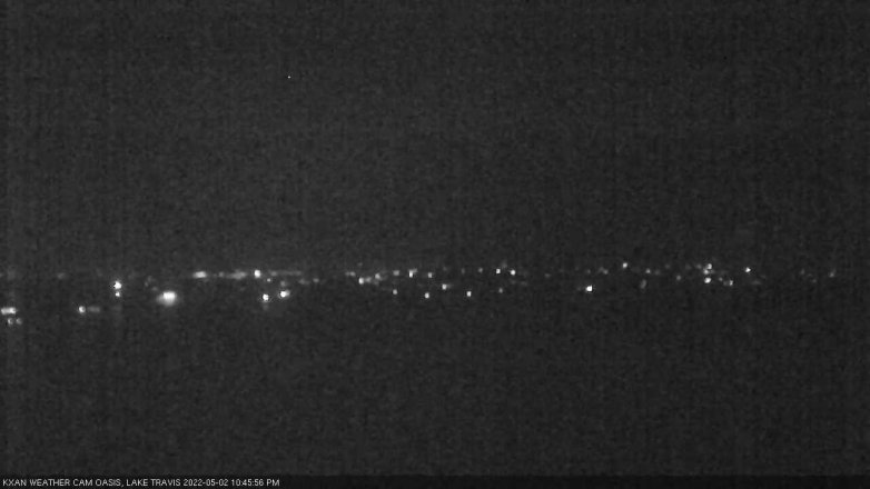 Lake Travis webcam, May 2, 2022 10:45 PM CT