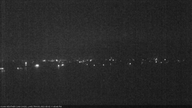 Lake Travis webcam, May 2, 2022 11:45 PM CT