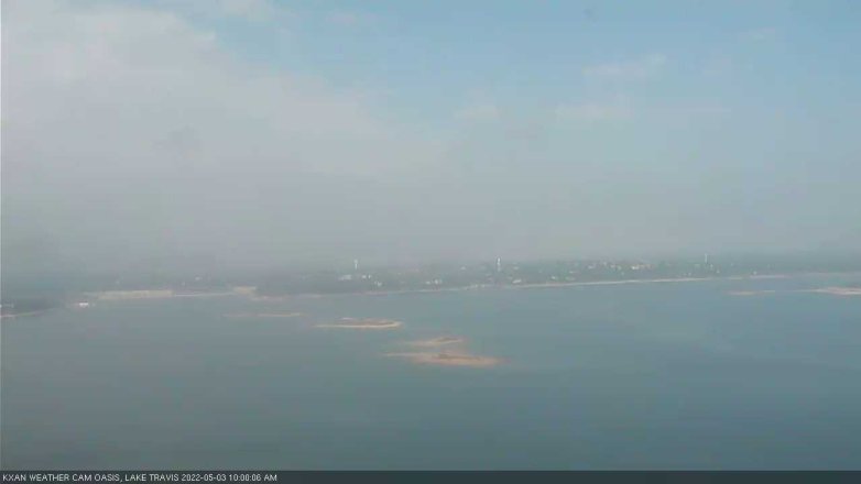 Lake Travis webcam, May 3, 2022 10:00 AM CT