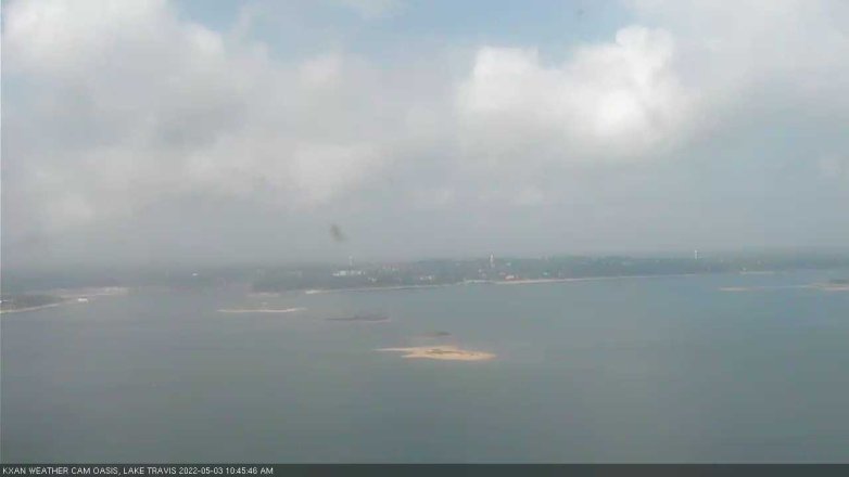 Lake Travis webcam, May 3, 2022 10:45 AM CT