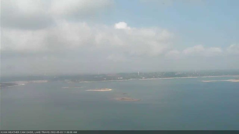 Lake Travis webcam, May 3, 2022 11:00 AM CT
