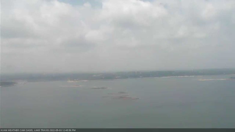 Lake Travis webcam, May 3, 2022 12:45 PM CT