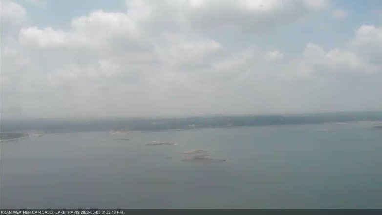 Lake Travis webcam, May 3, 2022 1:25 PM CT