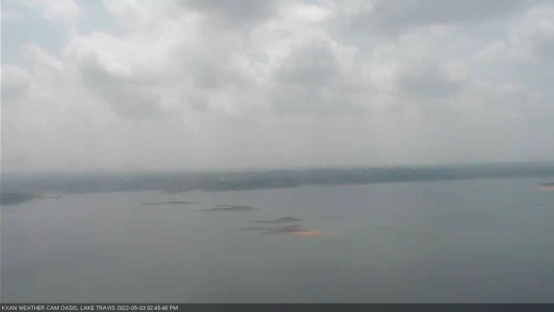 Lake Travis webcam, May 3, 2022 2:45 PM CT