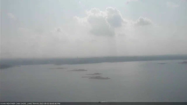 Lake Travis webcam, May 3, 2022 4:45 PM CT