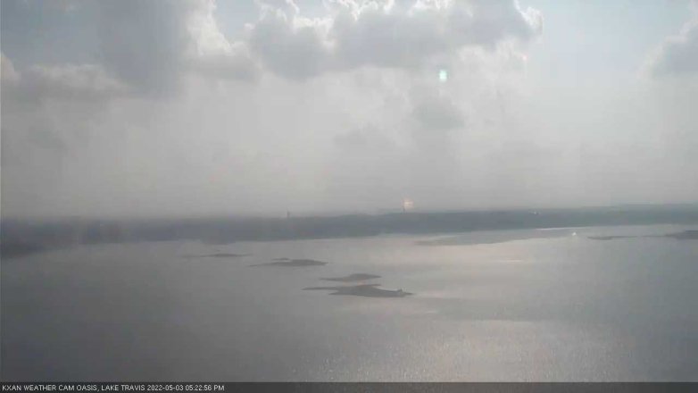 Lake Travis webcam, May 3, 2022 5:25 PM CT