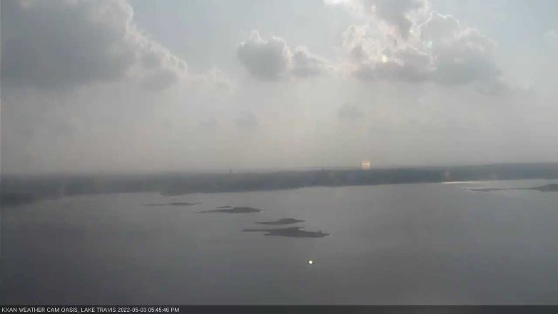 Lake Travis webcam, May 3, 2022 5:45 PM CT