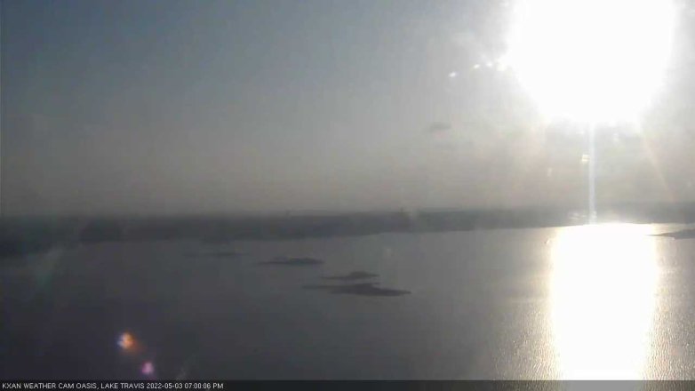 Lake Travis webcam, May 3, 2022 7:00 PM CT