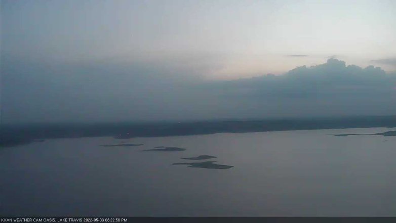 Lake Travis webcam, May 3, 2022 8:25 PM CT