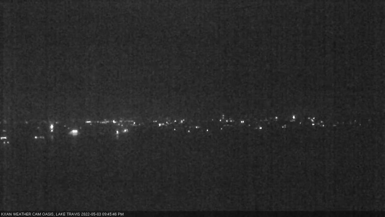 Lake Travis webcam, May 3, 2022 9:45 PM CT