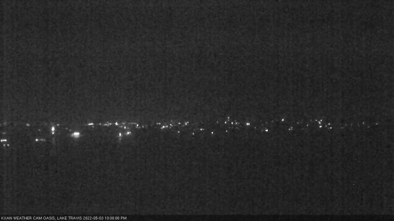 Lake Travis webcam, May 3, 2022 10:00 PM CT