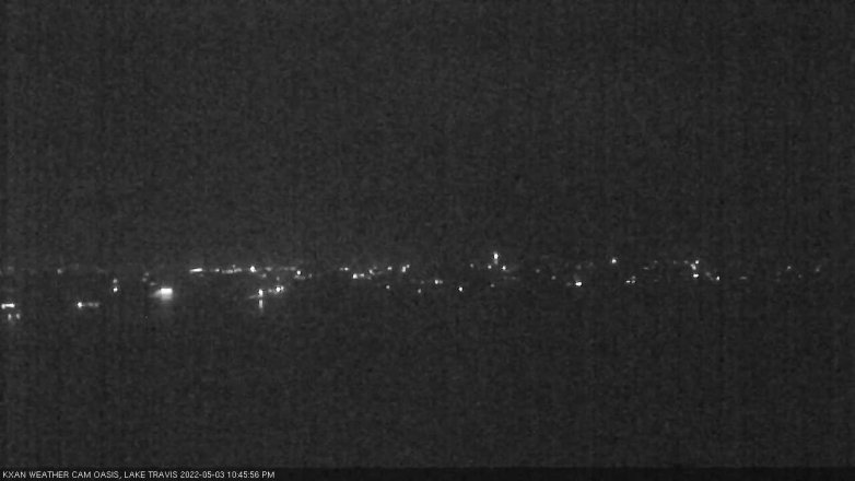 Lake Travis webcam, May 3, 2022 10:45 PM CT