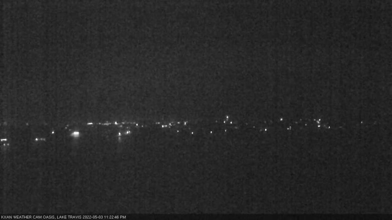 Lake Travis webcam, May 3, 2022 11:25 PM CT