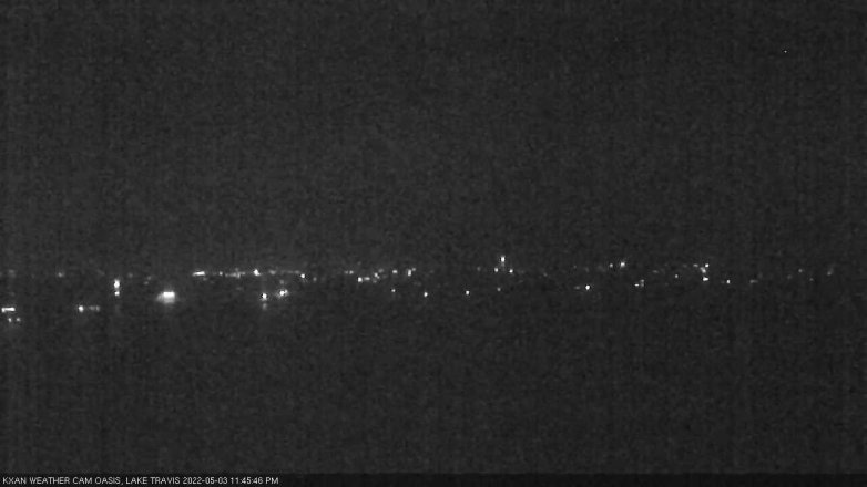 Lake Travis webcam, May 3, 2022 11:45 PM CT