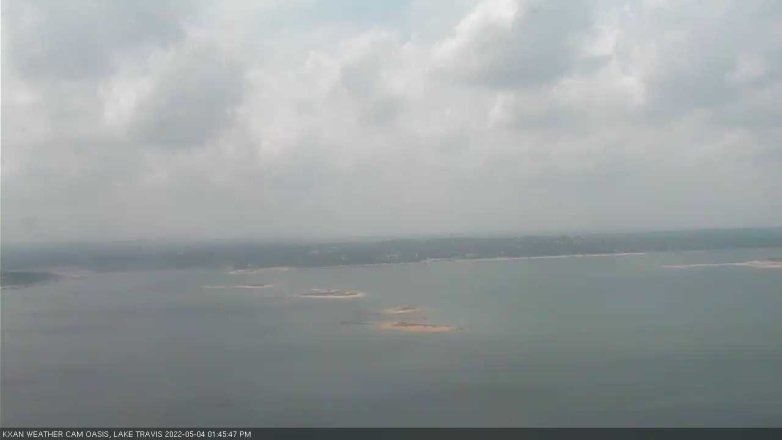Lake Travis webcam, May 4, 2022 1:45 PM CT